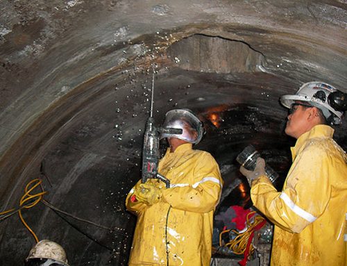 Étanchéité des fuites dans le revêtement de tunnel en béton